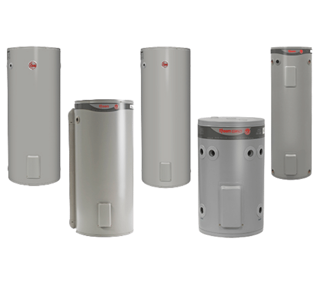 Rheem water heater system in a residential setting